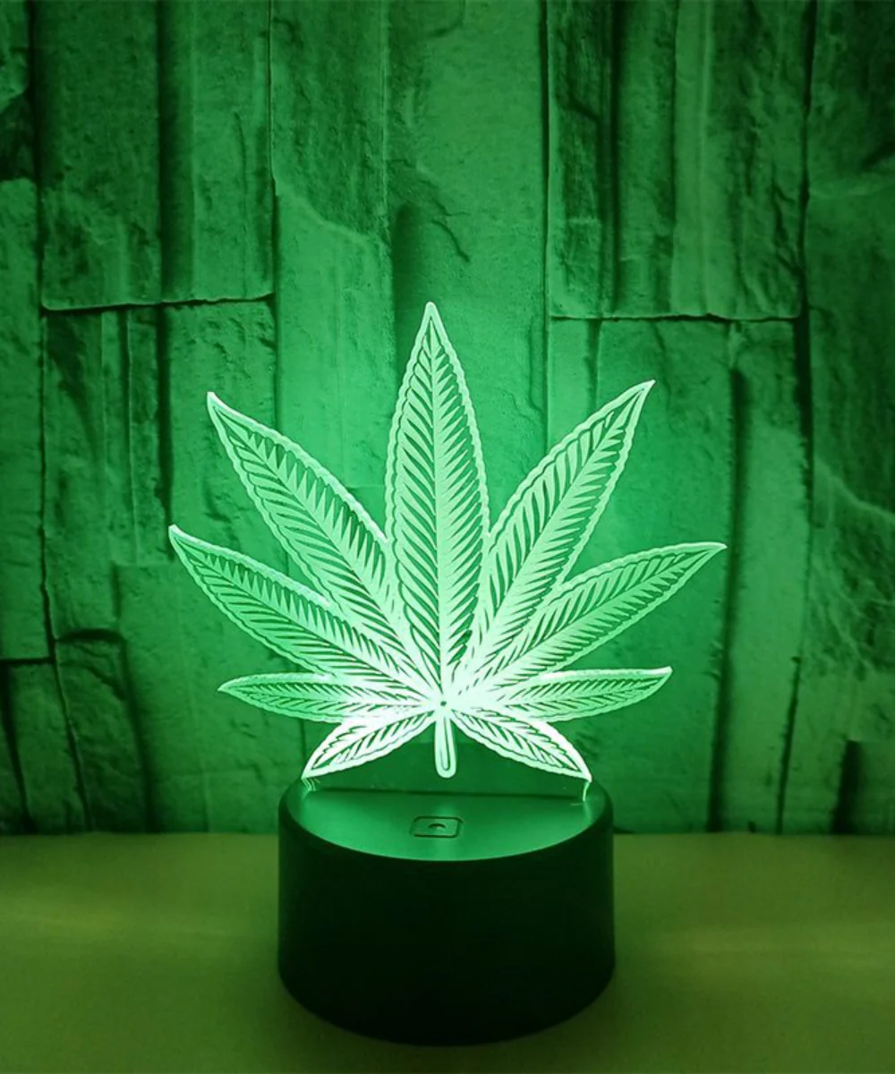 Pot Leaf LED Table Lamp - Image 2