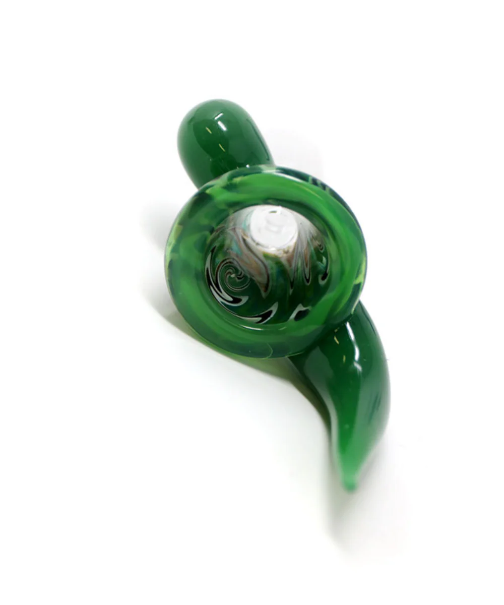 Preemo 14mm Swirl Worked Horn Bowl - Image 3