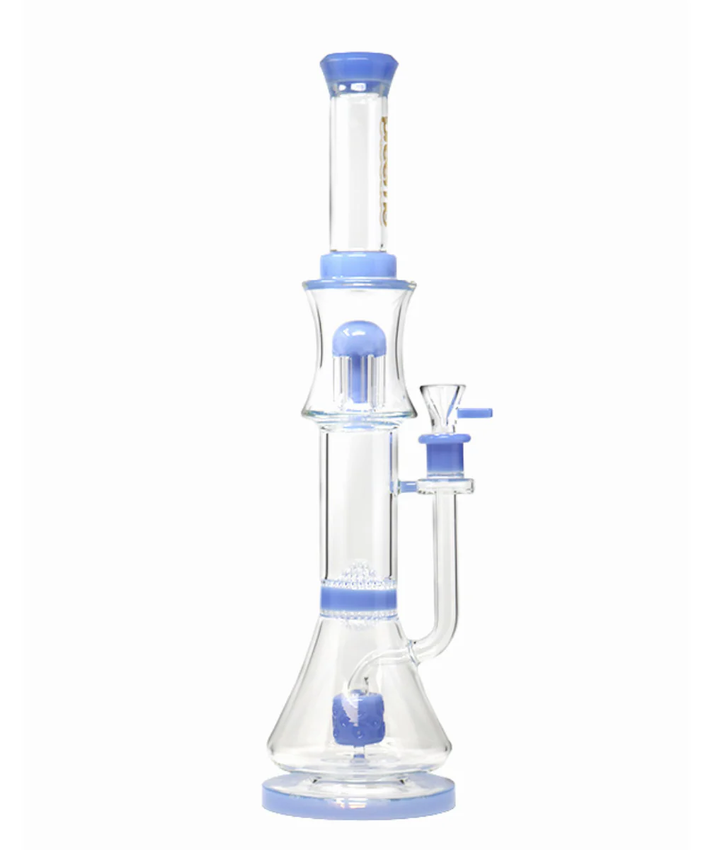 Preemo 19" Triple Perc Glass Bong - Image 2
