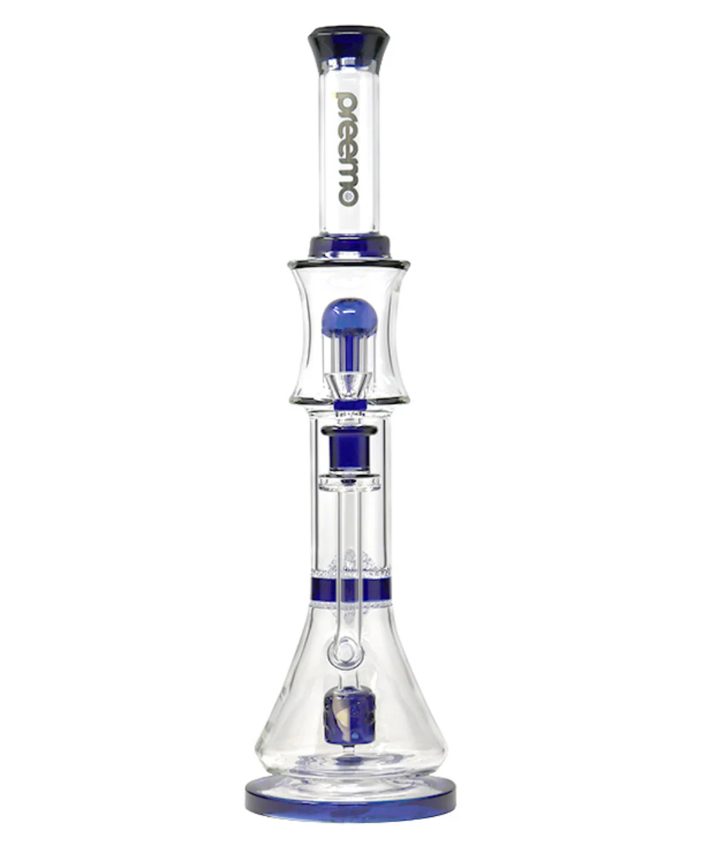 Preemo 19" Triple Perc Glass Bong - Image 5