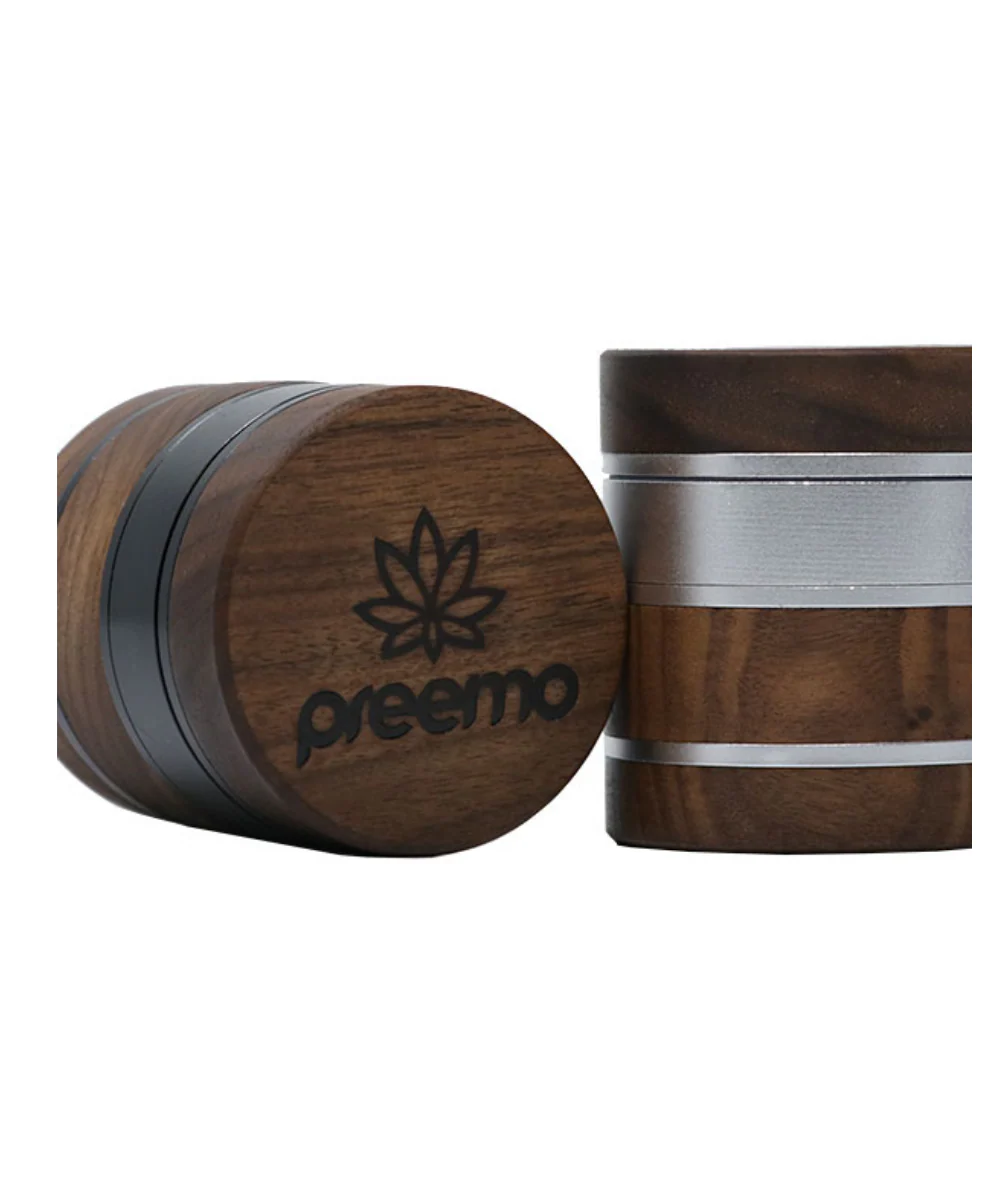 Preemo 4-Piece Wood & Metal Grinder - Image 2