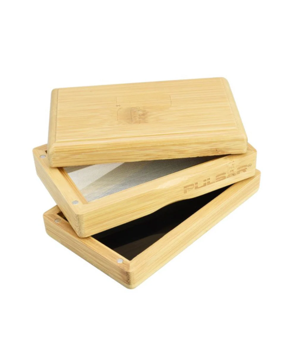 Pulsar 3" x 5" Bamboo Sifter Box - Image 2