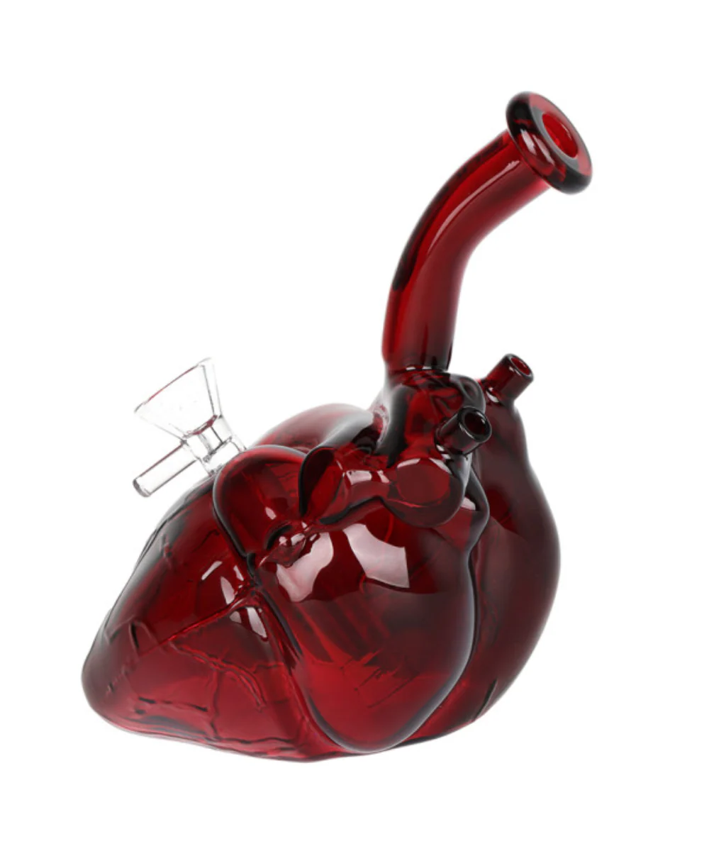 Pulsar 6.5" Be Still My Heart Glass Bong - Image 2