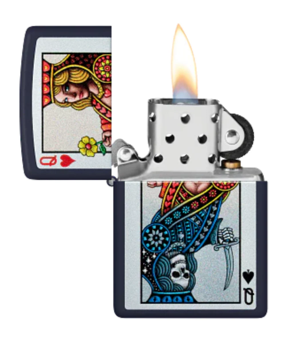 Queen Zippo Lighter - Image 2
