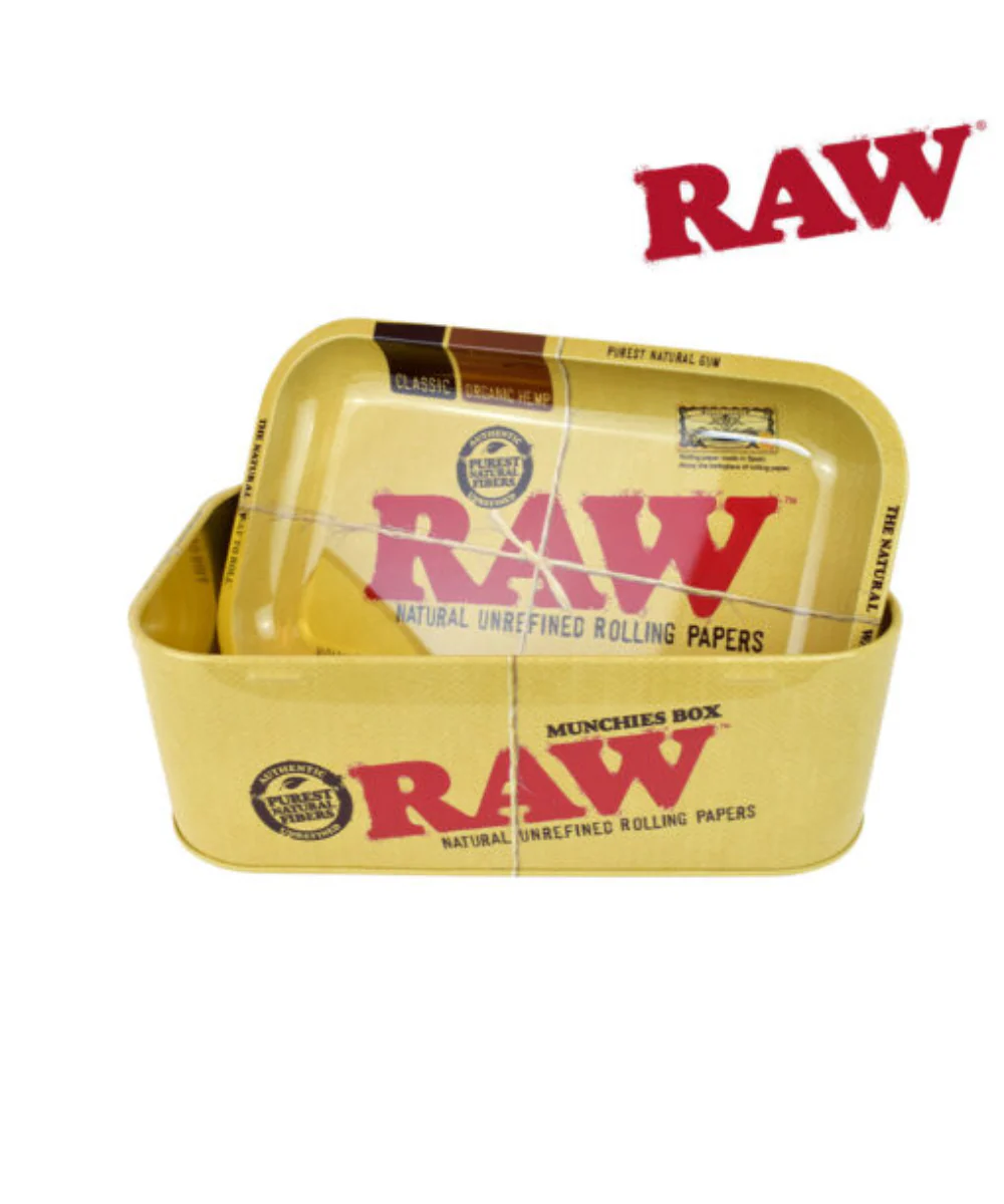 Raw Munchies Box With Rolling Tray Lid - Image 2