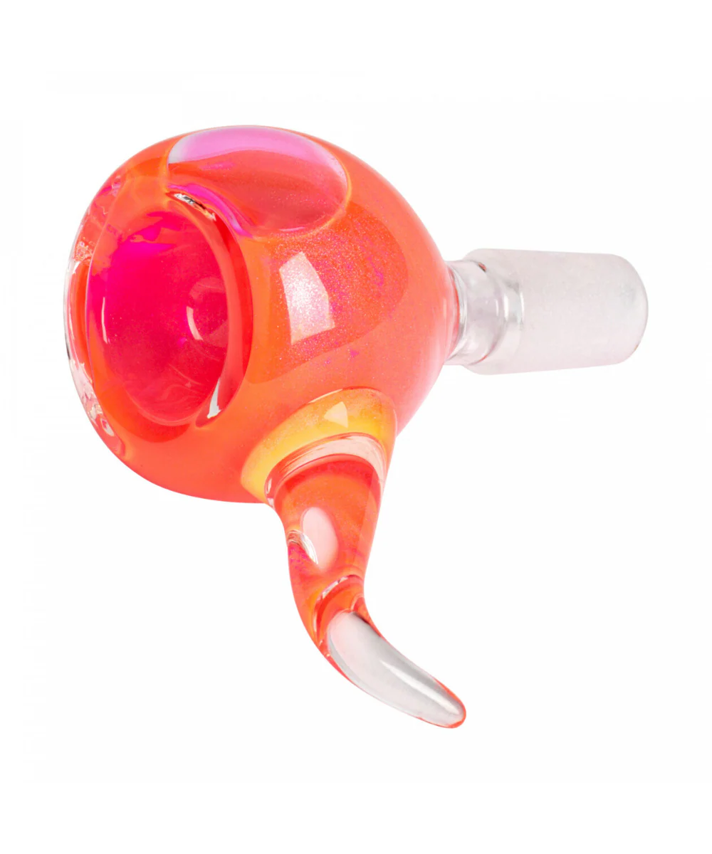 Red Eye Glass 14mm Glow Bowl - Image 5