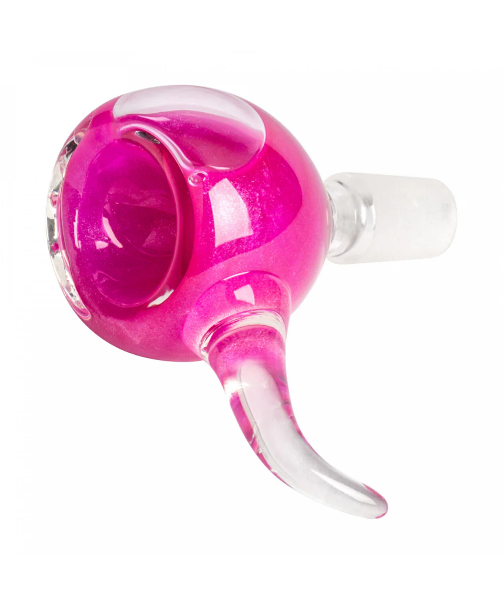 Red Eye Glass 14mm Glow Bowl - Image 7