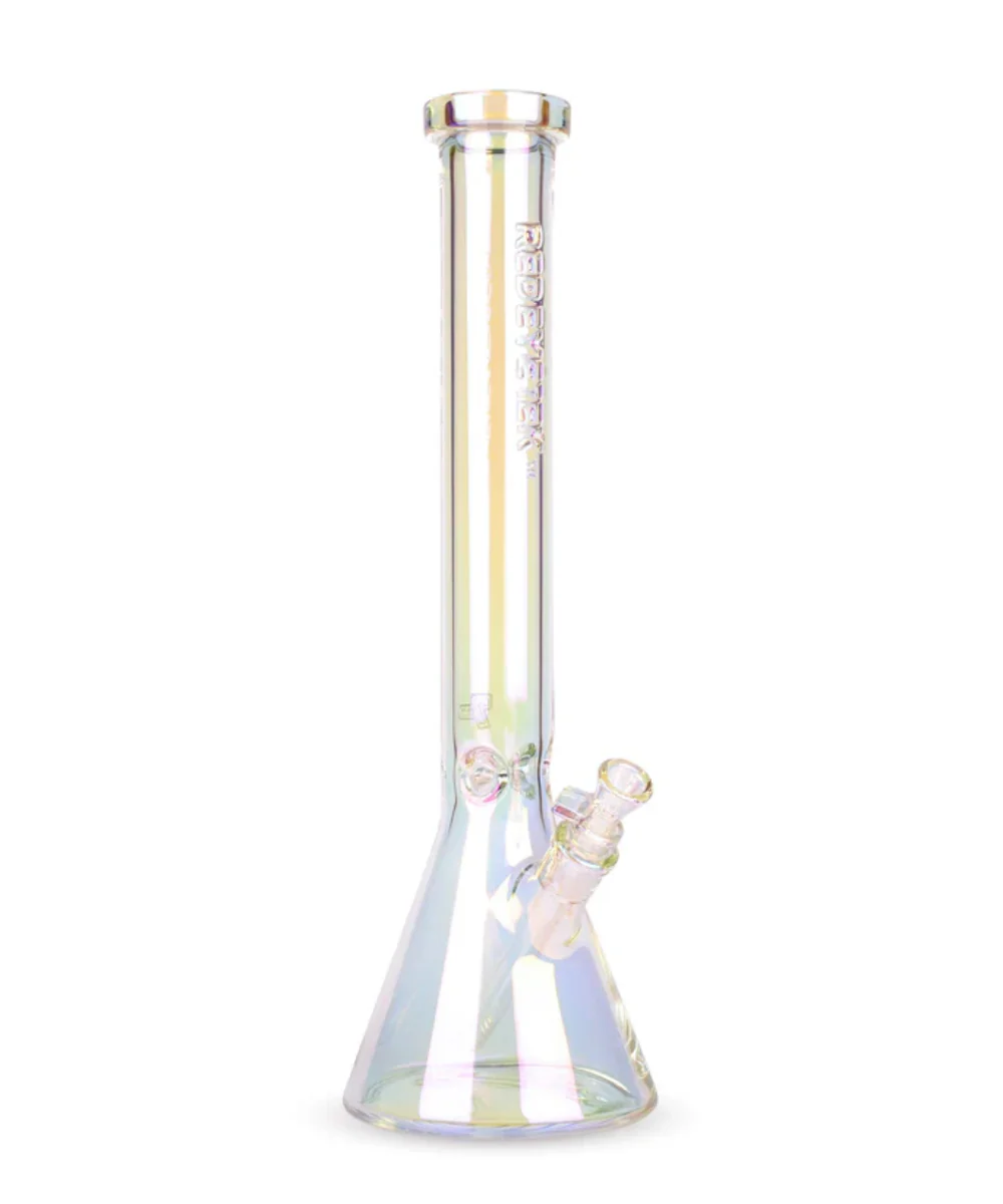 Red Eye Glass 18" 7mm Thick Glass Beaker Bong - Image 3