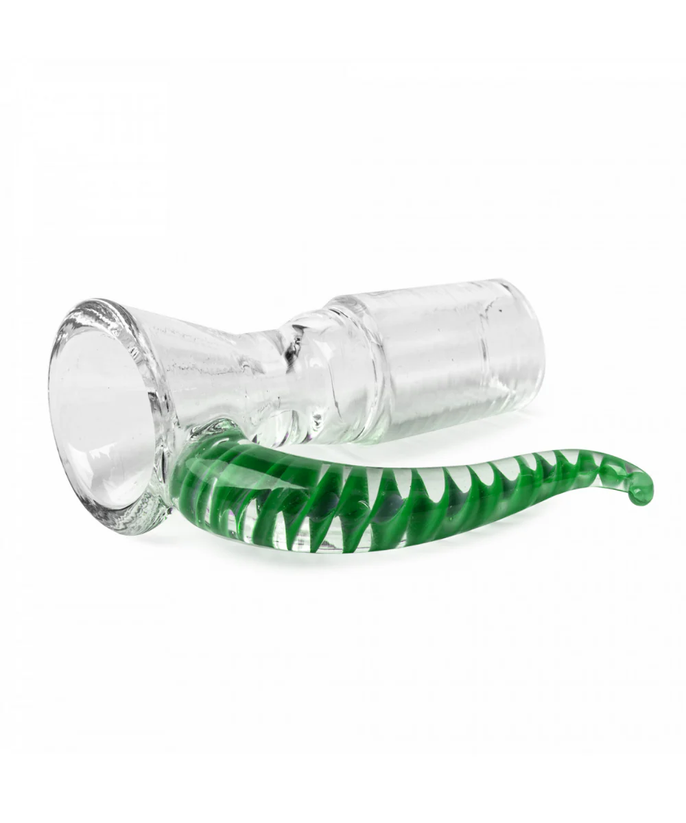 Red Eye Glass 19mm Helix Cone Bowl - Image 4