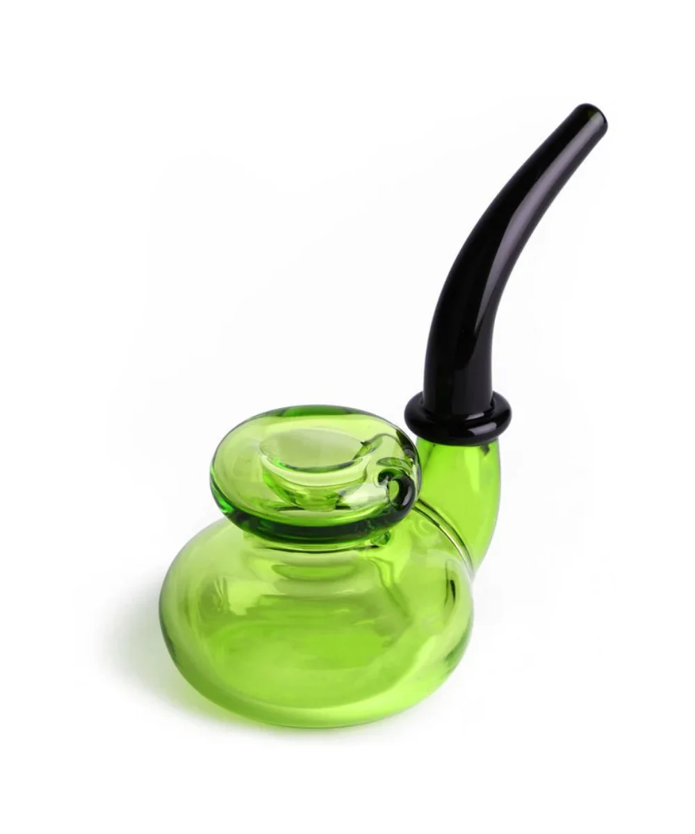 Red Eye Glass 5" Billiard Hand Pipe - Image 2
