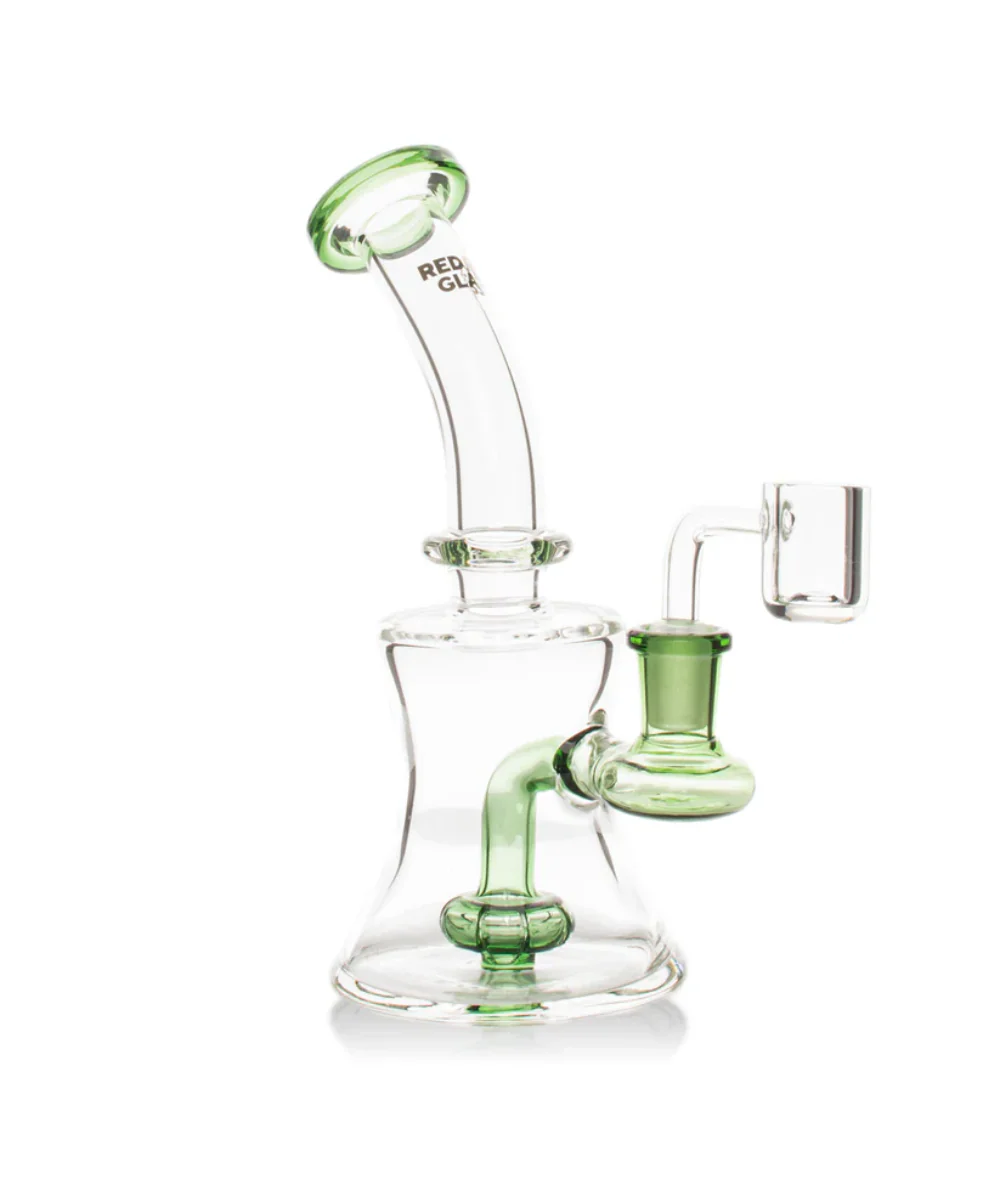 Red Eye Glass 8" Circ Percolator Dab Rig - Image 3