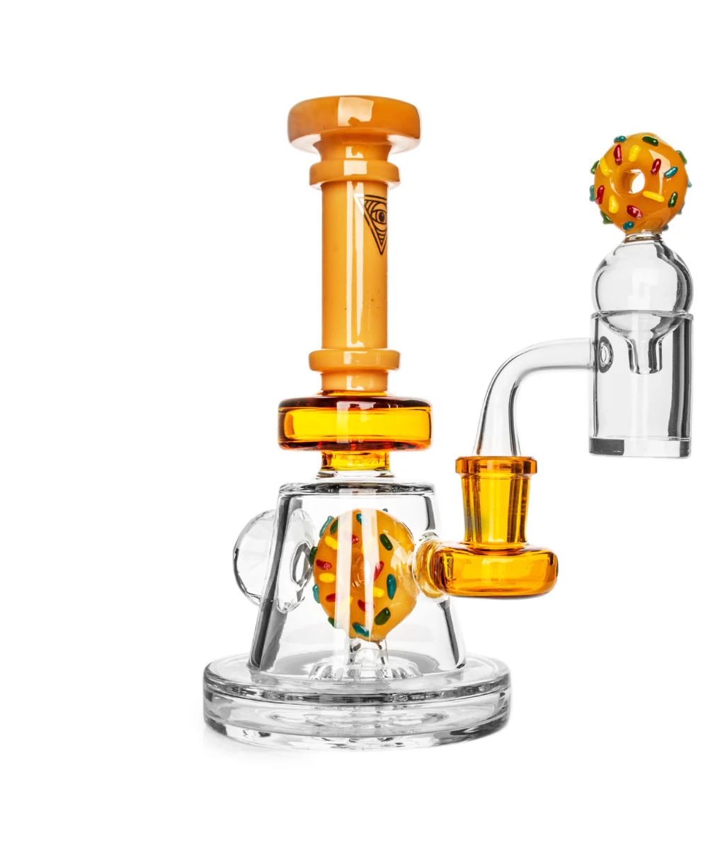 Red Eye Glass 8" Freshly Baked Dab Rig - Image 3