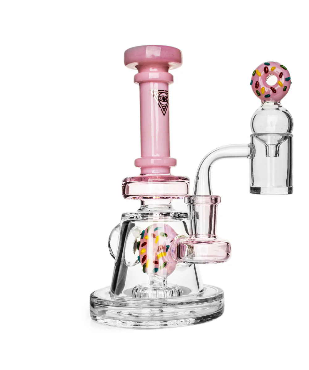 Red Eye Glass 8" Freshly Baked Dab Rig - Image 4