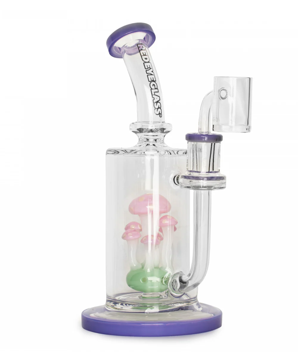 Red Eye Glass 9" Teacher Dab Rig - Image 2
