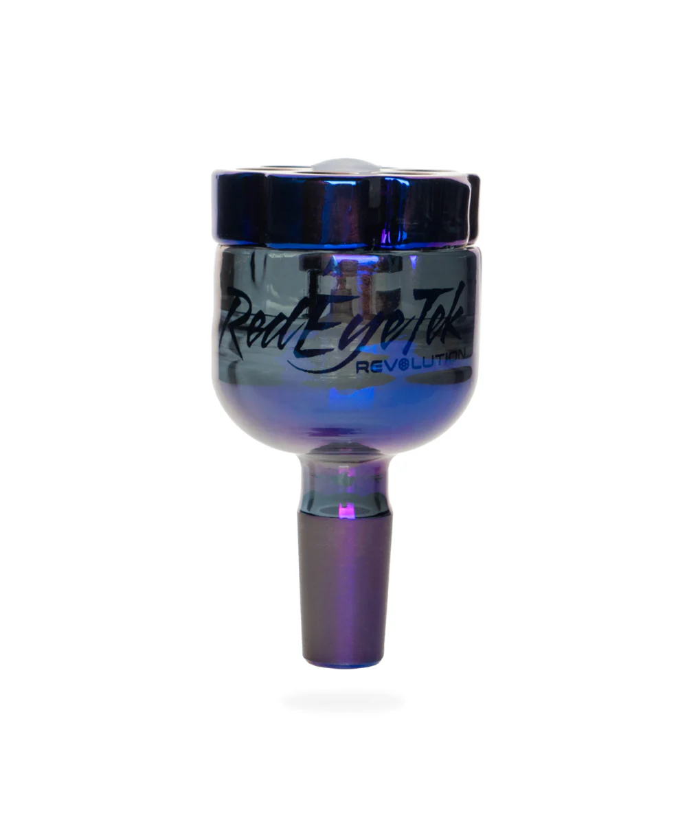 Red Eye Tek 14" 7mm Metallic Revolution Bell Base Bong - Image 2