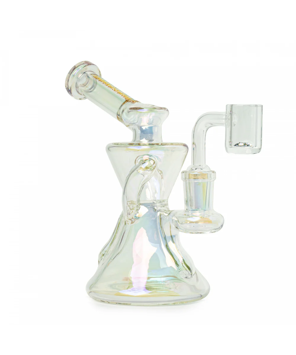 Red Eye Tek 6" Metallic Gamma Recycler Dab Rig - Image 2