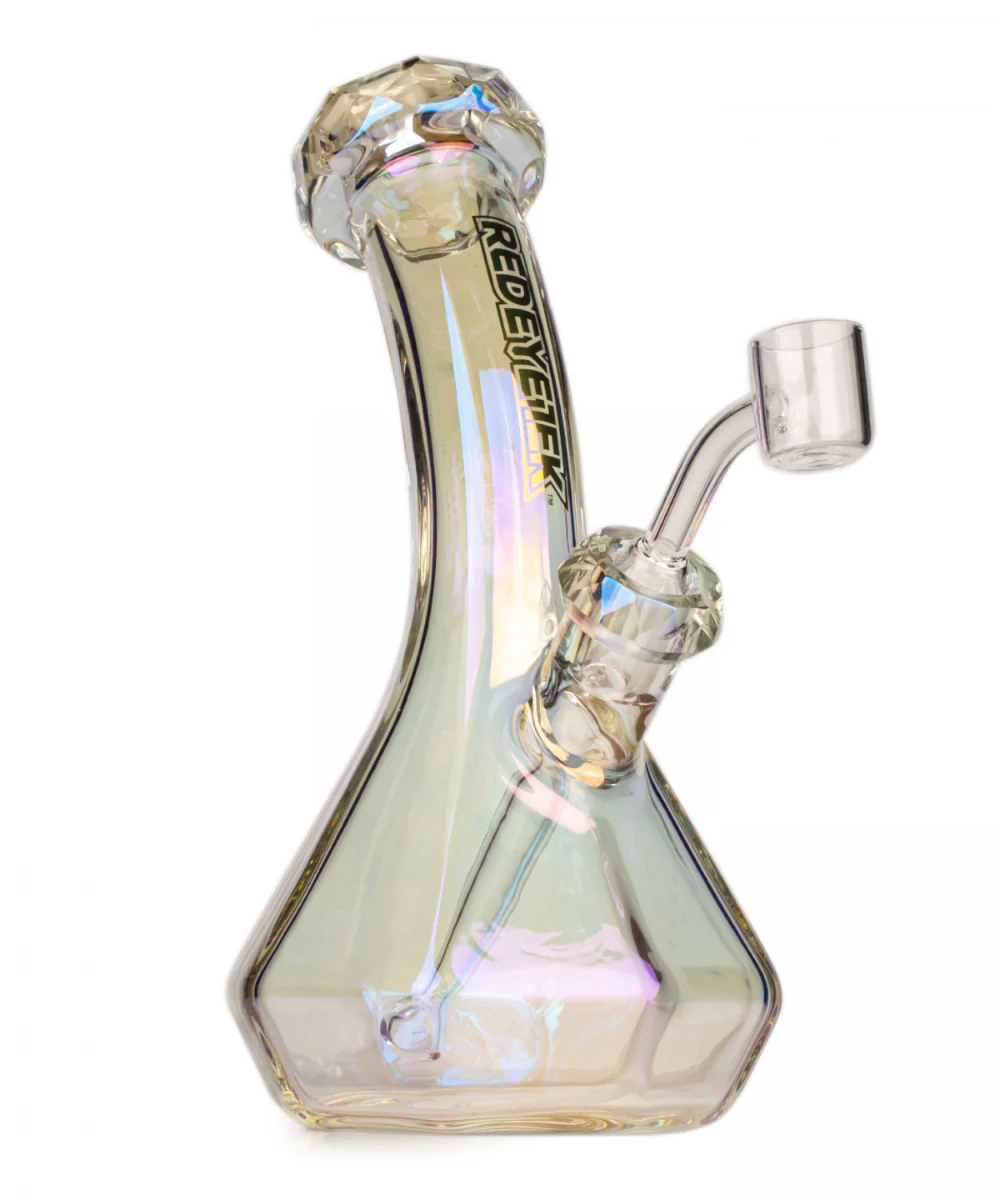 Red Eye Tek 8" Metallic Carina Lean Back Dab Rig - Image 3