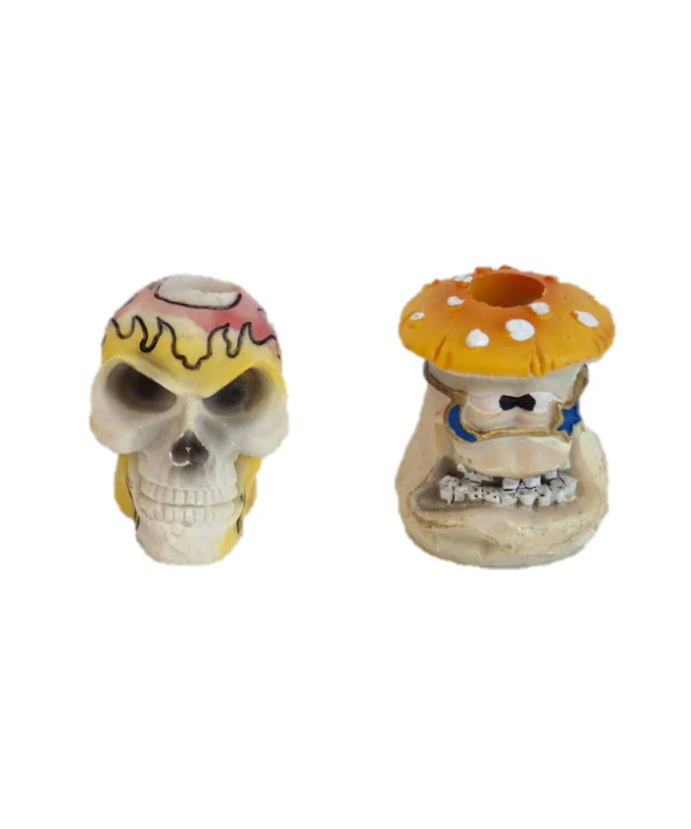 Resin Snuffer Assorted Skull Designs - Image 2