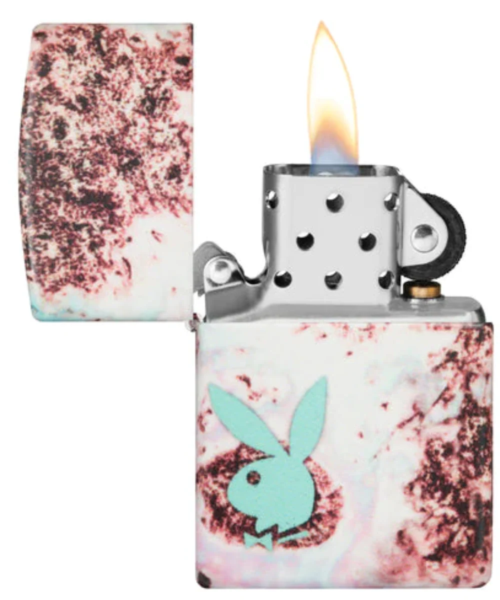 Rustic Playboy Zippo Lighter - Image 2