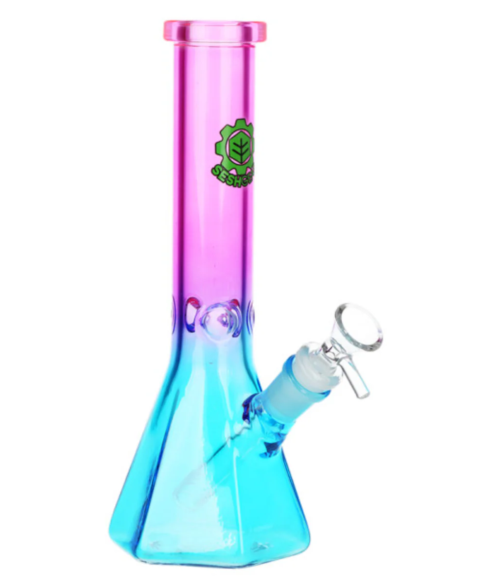SeshGear 10" Prismatic Bliss Glass Bong - Image 2