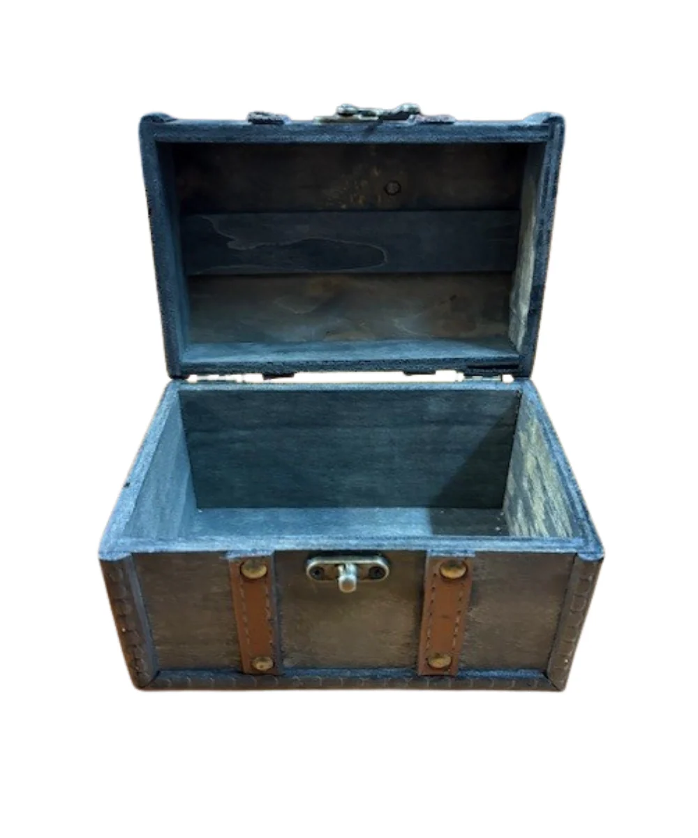 Small Wooden Chest - Image 2