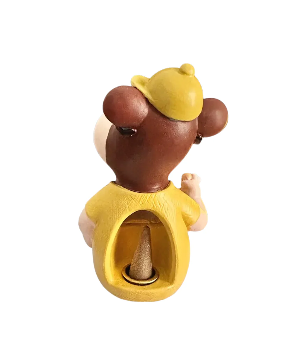 Smoking Monkey Cone Incense Burner - Image 2