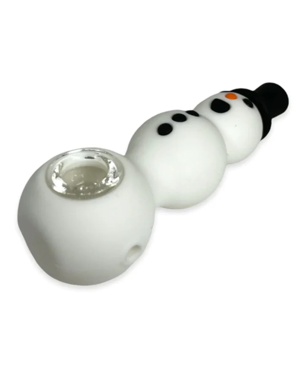 Snowman Silicone Pipe - Image 2