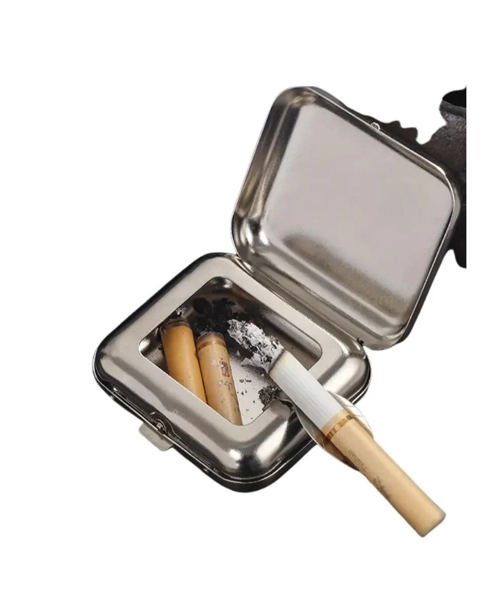 Square Pocket Ashtray - Image 2
