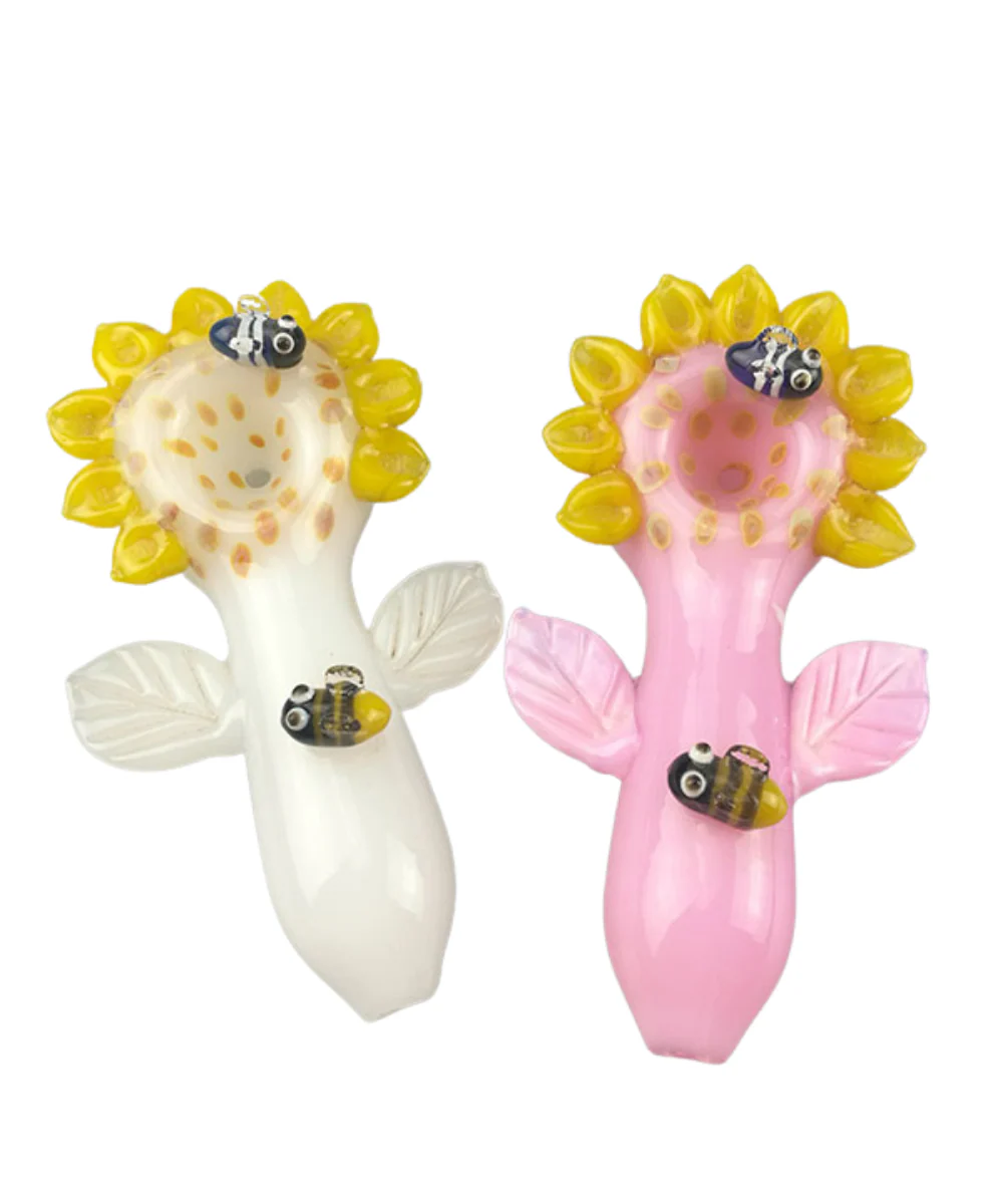Sunflower Glass Pipe - Image 2