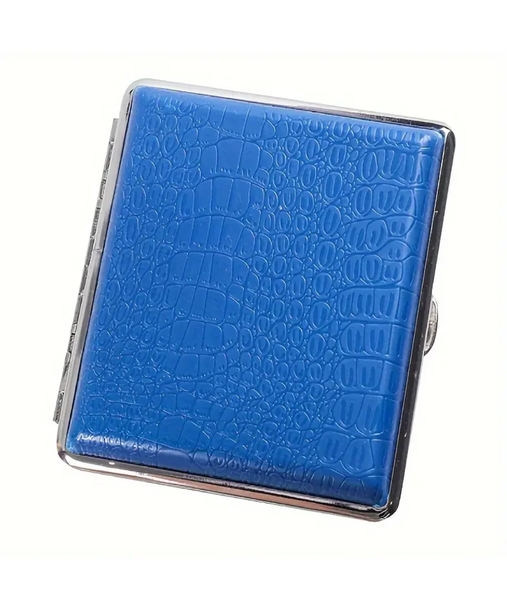 Textured Leatherette Cigarette Case - Image 2