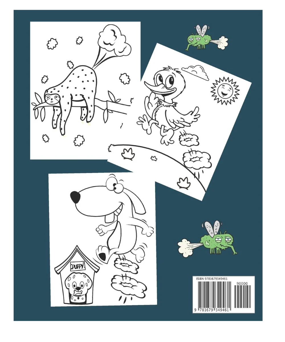 The Farting Animals Colouring Book - Image 2
