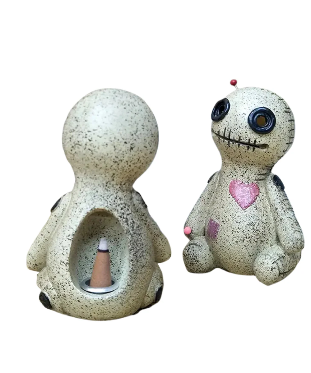 Voodoo Doll Cone Incense Burner - Image 2