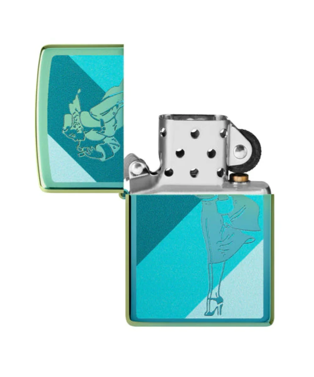 Windy Pin Up Girl Zippo Lighter - Image 2