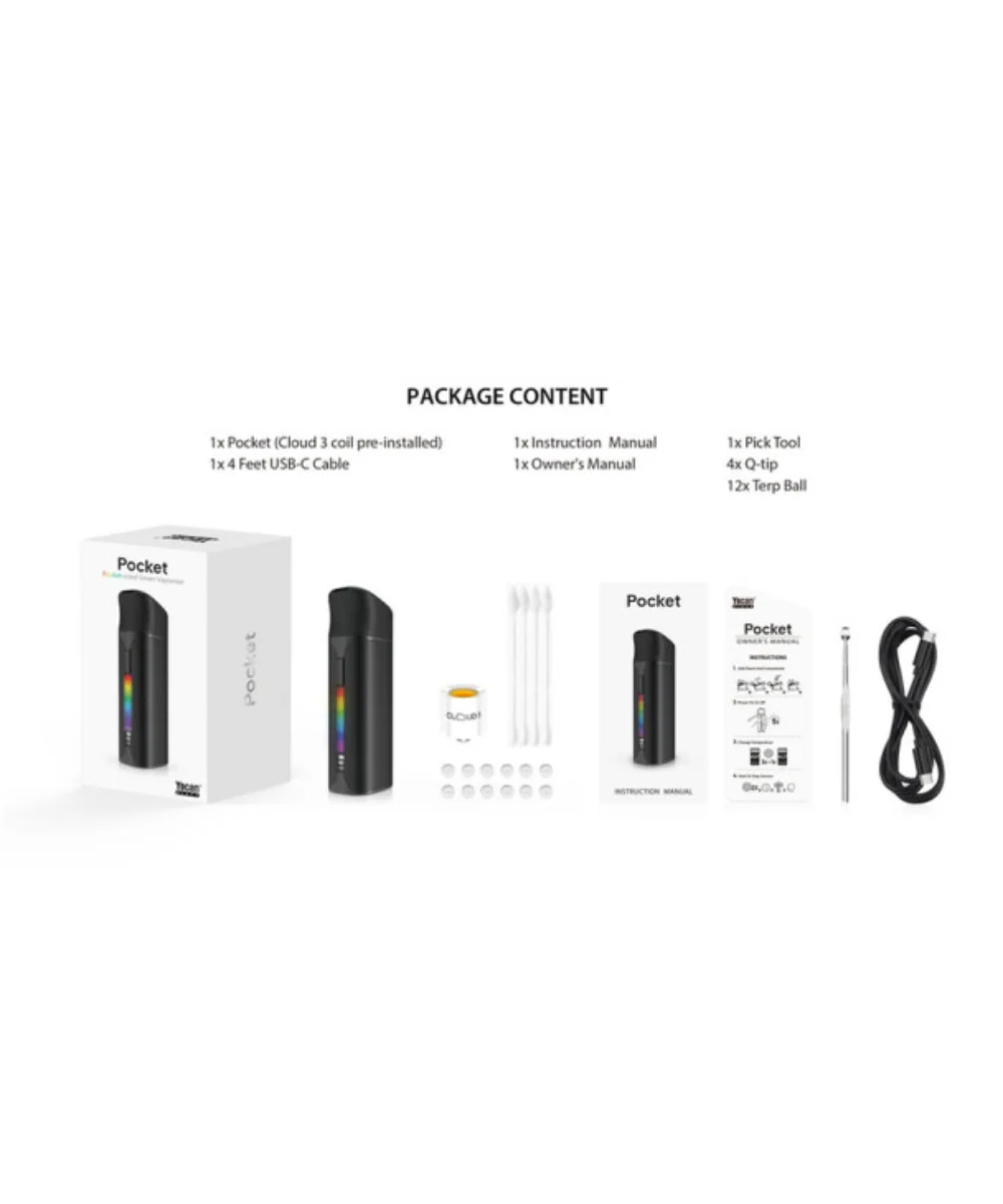 Yocan Black Pocket Concentrate Vaporizer - Image 2