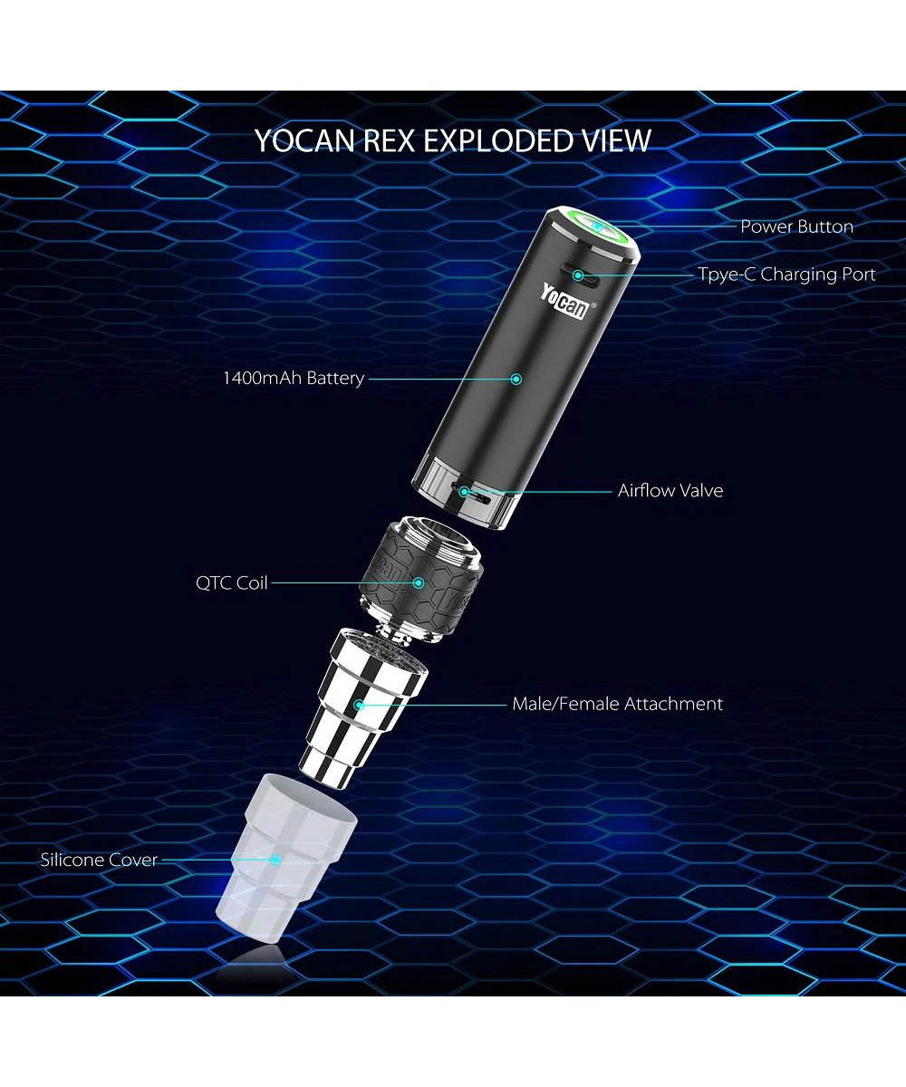 Yocan Rex Portable E-Nail Kit - Image 5