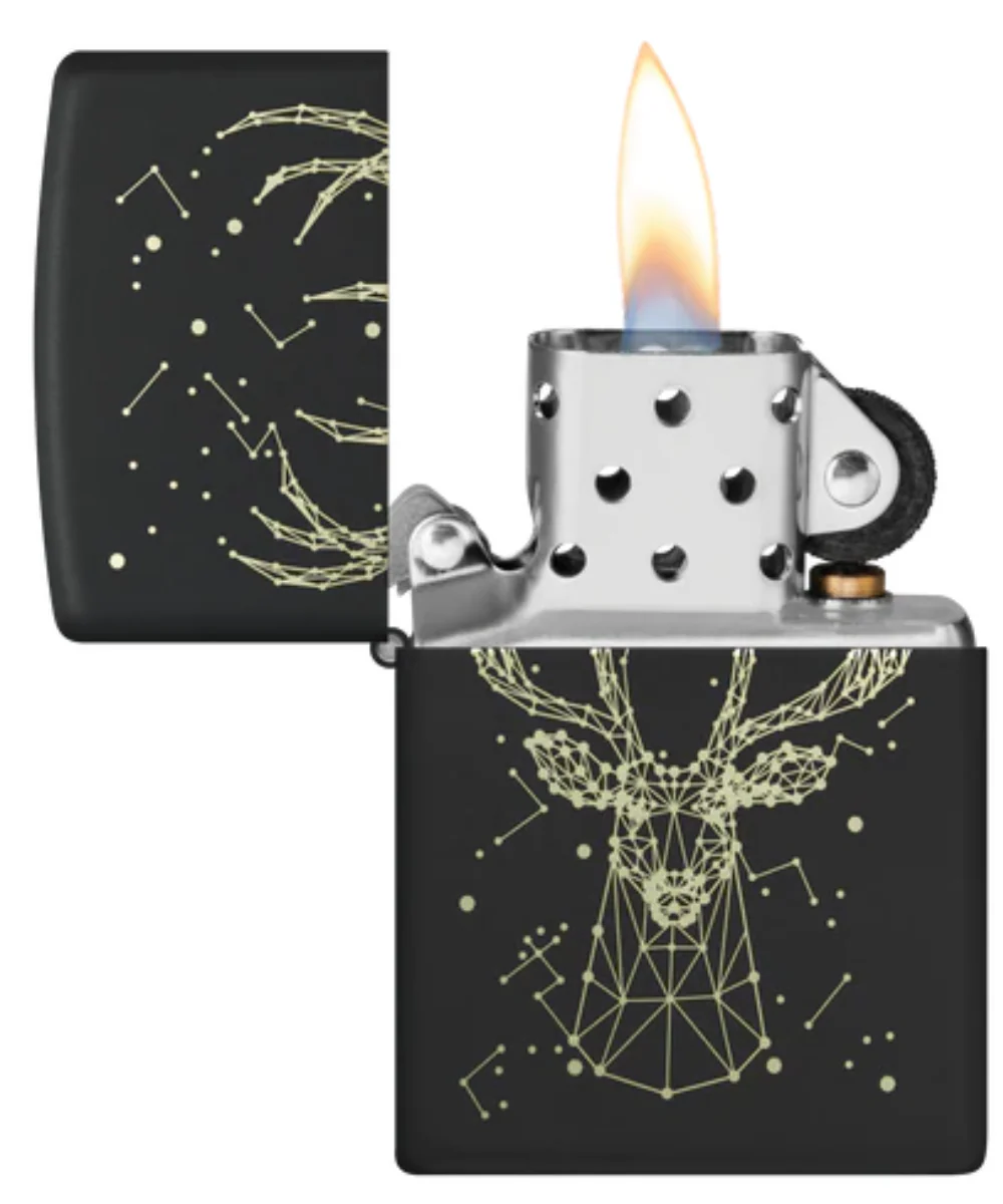 Zippo Lighter Deer Design - Image 2