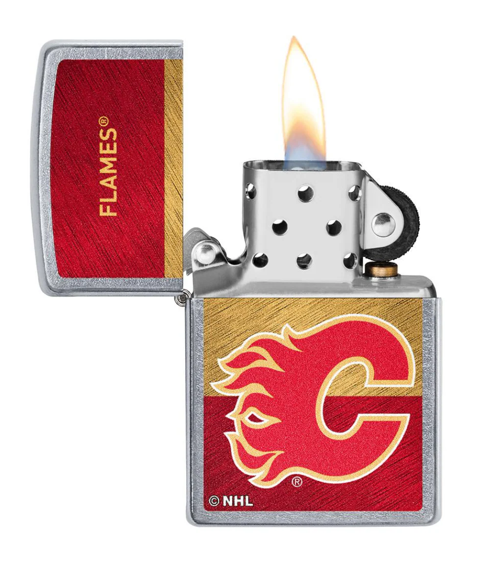 Zippo NHL Calgary Flames Lighter - Image 2